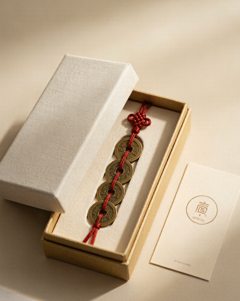 Five-Coin Hanging Ornament