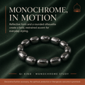 QI KIND Metallic Oval Bead Bracelet story image