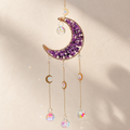 QI KIND Purple Crescent Window Ornament main image