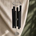 QI KIND Six-Tube Black Wind Chime detail image