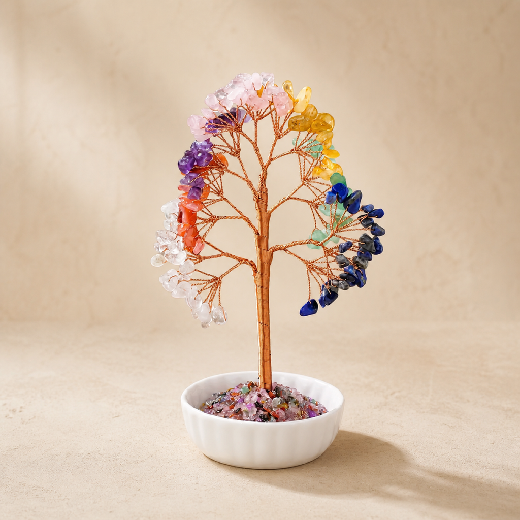 QI KIND Multicolor Chip Tree Ornament main image