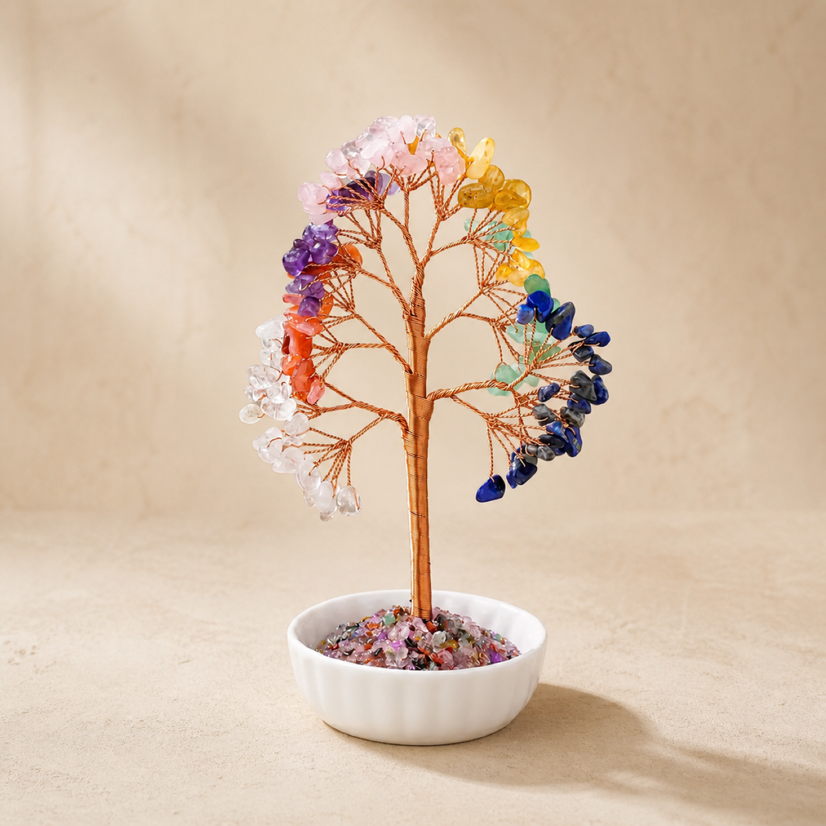 QI KIND Multicolor Chip Tree Ornament main image