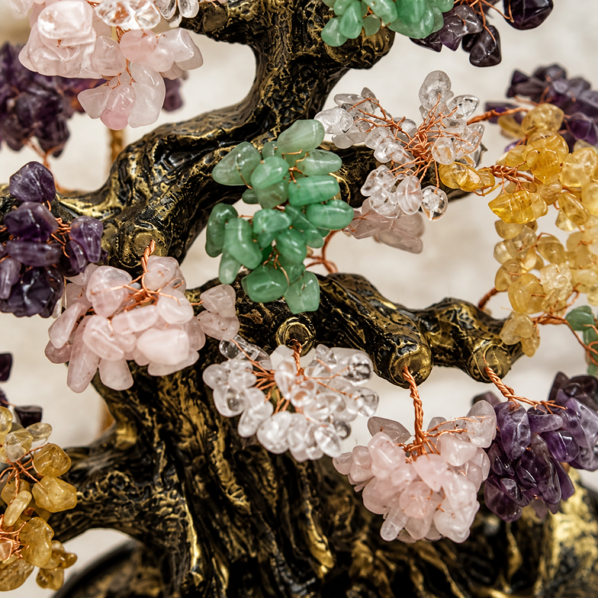 QI KIND Multicolor Chip Bonsai Ornament detail image
