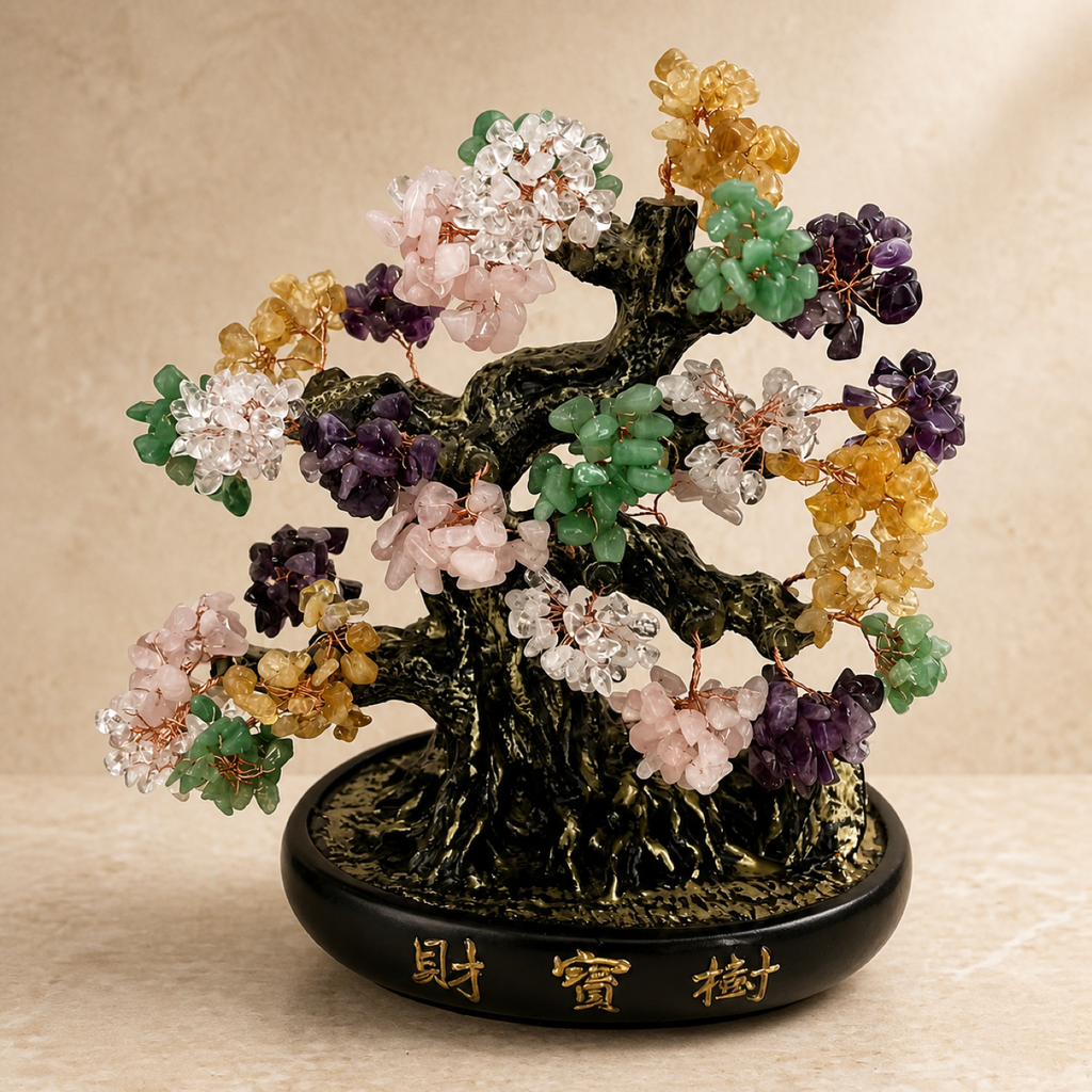 QI KIND Multicolor Chip Bonsai Ornament main image